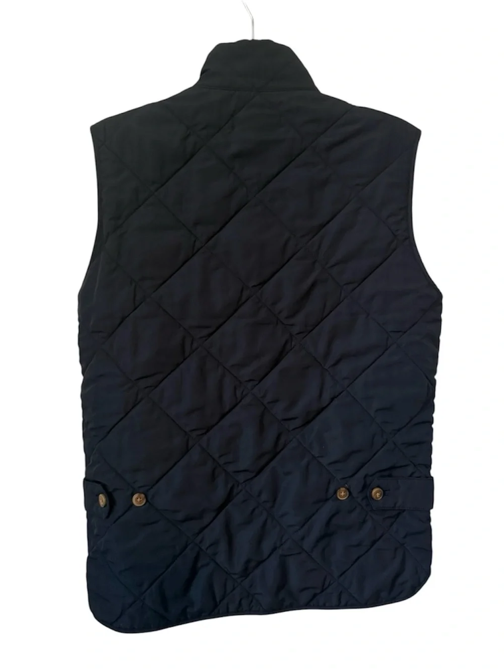 J. Crew Mercantile Women's Size XS Navy Blue Zip Up Quilted Puffer Vest